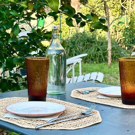 N275 - Numana, Trilocale In Centro Con Delizioso Giardino * ヌマーナ