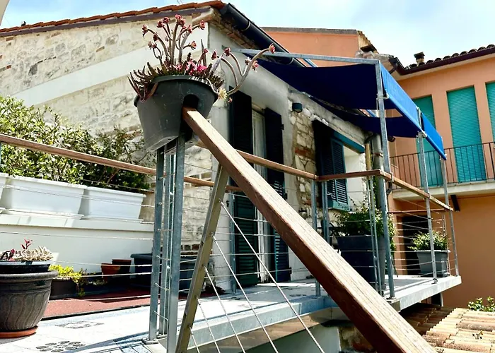 N275 - Numana, Trilocale In Centro Con Delizioso Giardino Apartment